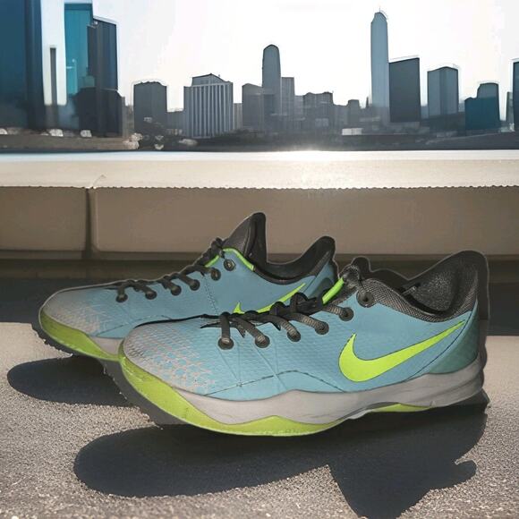 2013 Nike Zoom Kobe Venomenon 4 Teal Grn Basketball Shoe Mens Size 10 635578-300